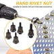 thumbnail image 3 of 5 Tuercas Remachables Manuales M3-M8, de Fácil Instalación, Accesorio para Tuercas., 3 of 5