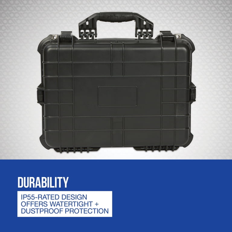 Strongway 20in. Protective Storage Case, IP55 Water Resistant