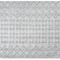 thumbnail image 3 of JONATHAN Y IBIZA 5' Square Area Rug, Peralta Moroccan Diamond - Light Gray, IBZ103C-5SQ, 3 of 8