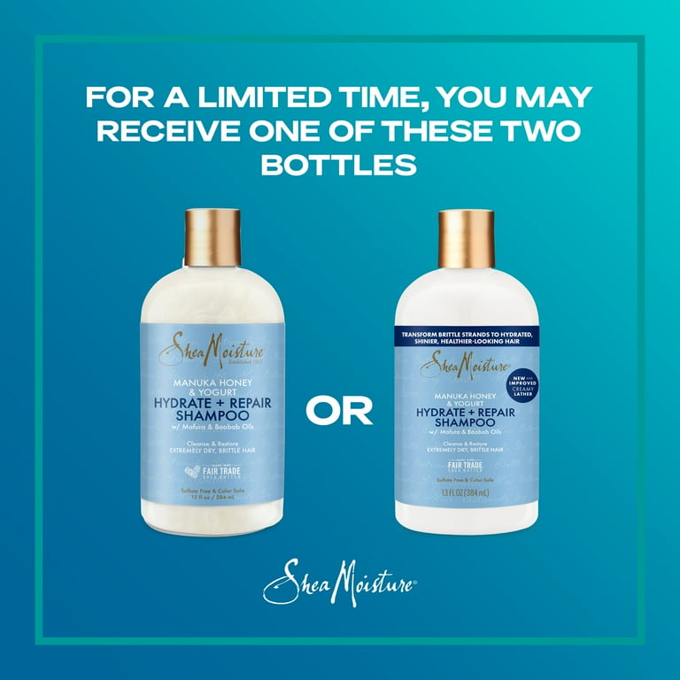 SHEA MOISTURE Manuka Honey & Yogurt Hydrate + Repair Shampoo (13oz) SHEA MOISTURE Manuka Honey & Yogurt Hydrate + Repair Shampoo (13oz)
