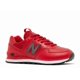 thumbnail image 2 of New Balance 574 Mens Metal Sport Team Red Leather Lifestyle Sneakers - ML574SOY, 2 of 5