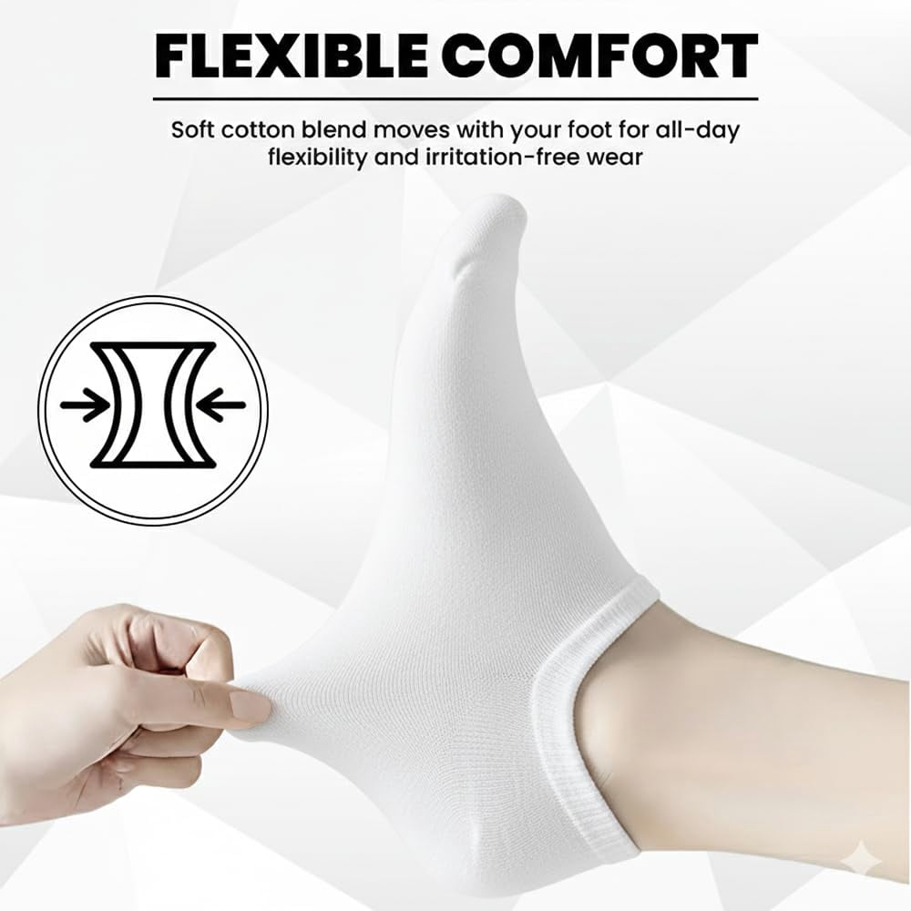 SOCKS'NBULK Low Cut Socks for Men Cotton No Show Ankle Socks (12 Pairs - Many Styles)
