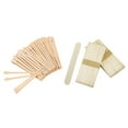 thumbnail image 2 of 150 Pieces Women Men Portable Use Wood Wax Sticks Assortment Wood Waxing Applicators Assorted Kit Applying Rod Spatula Accessories, 2 of 9