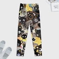 thumbnail image 4 of Chococat Men's Pajama Pants Soft Sleepwear Loung Pants for Men Pj Bottoms with Pockets, 4 of 7