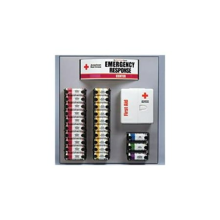 American Red Cross Rc-3000 Emergency Response Center with Large General Business Smartcompliance Cabinet