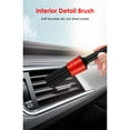 thumbnail image 5 of 5pcs Car Detailing Brush Kit Plastic Vehicle Auto Pickup Truck Interior For Wheel Console Clean Set, 5 of 12