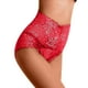 thumbnail image 2 of Calzones Mujer Sin Costura Ropa Interior De Cintura Alta Para Mujer, Bragas Finas De Encaje Hueco, De Algodón Puro, Con Entrepierna y Vientre Grande, 2 Unidades, 2 of 5