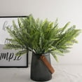 thumbnail image 5 of Visland 5PCS Persian Leaves Artificial Shrubs Leaves Faux Shrubs Simulation Greenery Shrubs Artificial Flowers Home Garden Office Verandah Wedding Decor, 5 of 7