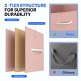 thumbnail image 7 of EDX 6 Drawer Fabric Dresser for Bedroom , Storage Organizer, Wide Chest of Drawers for Closet, Clothes,TV Stand, Pink, 7 of 7