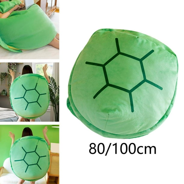 Creative Wearable Turtle Shell Plush Toy Costume Plush Cushion for