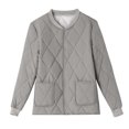 thumbnail image 2 of Quilted Jacket Sevevn Mens Bomber Jackets Quilted Fall Winter Rib Varsity Lightweight Coat, 2 of 8