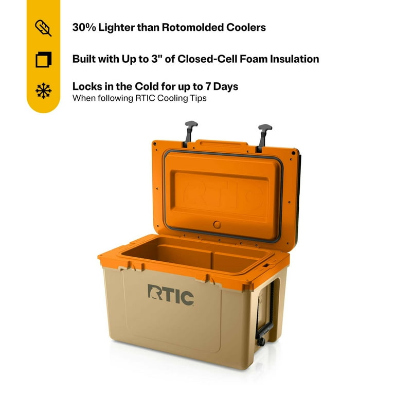 RTIC Large 52 QT Ultra-Light Hard-Sided Cooler, Trailblazer