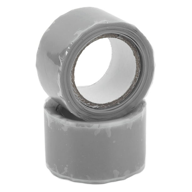 Cinta de silicona autoadhesiva Jadeshay 2 piezas Cinta de reparación autoadhesiva a prueba de agua