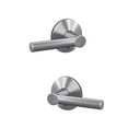 thumbnail image 3 of Schlage Fc172-Brw-Kin Custom Broadway Non-Turning Two-Sided Dummy Door Lever Set - Bronze, 3 of 7