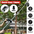 thumbnail image 3 of YouLoveIt 12V Electric Grass Trimmer Weed Eater Cordless String Trimmer Grass Trimmer Brush Cutter Edger Lawn Tool Weed Whacker String Trimmer for Garden & Yard, 3 of 7