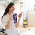thumbnail image 5 of Yayeee 30oz Stainless Steel Tumbler with Straw and Handle Double-Wall Insulated Travel Water Bottle, Colorful Art Flowers, 5 of 8