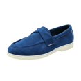 thumbnail image 3 of YOUYEDIAN Loafers for Women Vintage Soft Pointed Toe Low Heel Fashion Slip On Comfy Flats Casual Solid Color Walking Shoes, 3 of 5