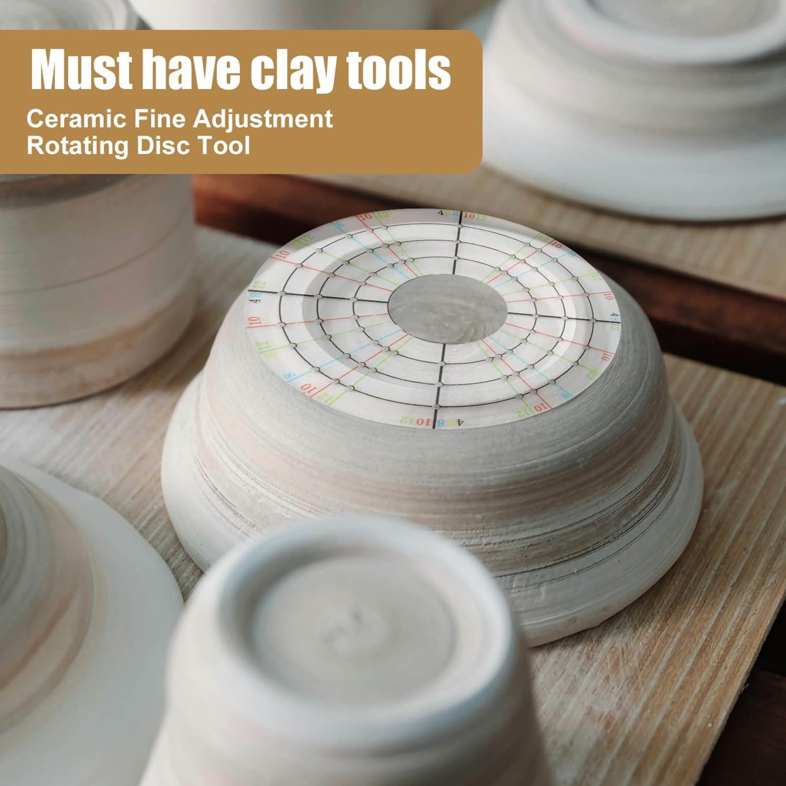 Create Idea 1PC Diviseur De Cercle De Poterie Outils De Mesure De