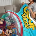 thumbnail image 3 of Goof Troop anti-pilling, suave, ligera, esponjosa y acogedora de lujo para hogar y cocina – Perfecta para niños y adultos,200X150cm, 3 of 6