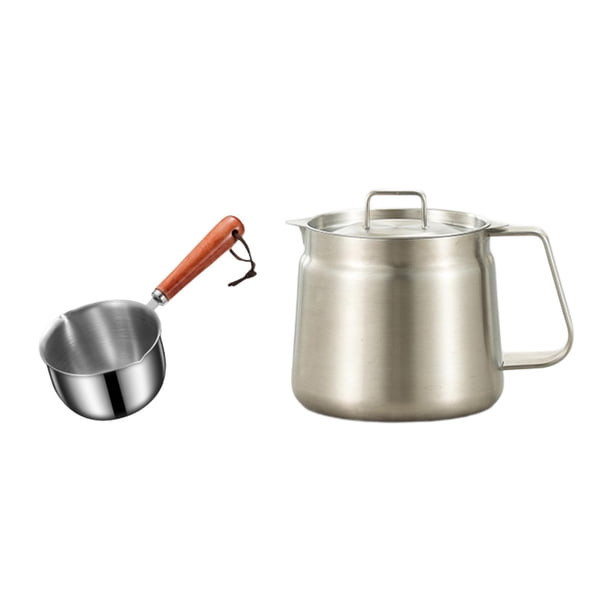 Contenedor de aceite Filtro de aceites Aceitera multifunción con colador Gran capacidad S