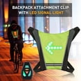 thumbnail image 3 of Advancent Mochila LED con indicador de dirección Navegue con confianza y manténgase seguro en todas las aplicaciones Ciclismo Gris, 3 of 6