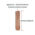 thumbnail image 4 of 13Pc Welding Torch 15Ak Argon Gas Ceramic Nozzle Holder Contact Tip For 15Ak Mig, 4 of 7