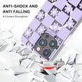 thumbnail image 4 of MyBat Pro Mood Series MagSafe Case for Apple iPhone 14 Pro Max (6.7) - Retro Purple Floral Stylish Glitter Shockproof Protective Cover for Women Girls Cute Phone Case, 4 of 6