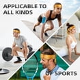 thumbnail image 7 of Tie Headbands Yellow Tie Dye Water Color Sports Bandana Hair Band Elastic Karate Adjustable Non Slip Hairband For Men Women, 7 of 7