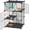 16.5"L x 12.6"W x 4.7"H, variant on Cat Cage, 3-Tier DIY Catio Cat Enclosures, 36" x 16" x 36" Cat Playpen Indoor & Outdoor with Hammock, Detachable Metal Wire Kennel Cats Crate, 3x1x3 Exercise Place for 1-2 Kitten/Squirrel