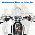 thumbnail image 5 of Costway 3 Wheel Kids Ride On Motorcycle 6V Battery Powered Electric Toy White, 5 of 8