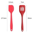 thumbnail image 2 of Juego de mini utensilios de cocina de 2 piezas: utensilios de cocina de silicona con espátulas, 2 of 5