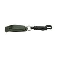 thumbnail image 1 of Sifflet de Survie d'Urgence, KS-923B Sifflet d'Urgence Multifonction Forte Pénétration pour le Camping pour l'Extérieur pour la Randonnée Noir, Vert Militaire, 1 of 8