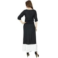 thumbnail image 5 of Bimba Women Summer Rayon Kurta Kurti 3/4 Sleeve Formal Tunic- Custom Clothing, 5 of 6