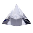 thumbnail image 1 of yeacher Optical Crystal Pyramid Prism 2.4-Inch Multi-Color Toy and Desktop Decor Used for Physics Science Photography Decoration Adults and Kids, 1 of 6