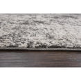 thumbnail image 3 of Alora Decor Venice 3'11" x 5'6" Abstract Silver/Gray/Taupe Power-Loomed Area Rug, 3 of 7