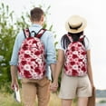thumbnail image 4 of Saiise Sac à Dos pour Ordinateur Portable à Imprimé de Roses - Bretelles Réglables, Résistant à l'Eau, Grande Capacité, Design Élégant, Unisexe pour l'École, le Bureau, le Voyage - Petit, 4 of 5