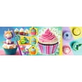 thumbnail image 4 of Panorama 1000 Piece Jigsaw Puzzles, Colorful Cupcakes, Puzzle of Sweets and Unicorn Cupcake, Adult Puzzles, Trefl 29045, 4 of 6