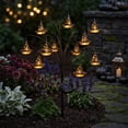 thumbnail image 3 of Waterproof Solar Halloween Multi-Branch Stake Lights, Ghost Pumpkin Garden Pathway Lights, Outdoor Decorative LED Lamp for Yard, Walkway, Patio, Lawn & Holiday Display, E, 3 of 6