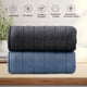 thumbnail image 5 of Juego de Toallas Bano 2 Pack Alta Calidad Algodón Toalla de Baño Altamente Absorbentes de Secado Rápido para Múltiples Aplicaciones(Azul+Gris Oscuro), 5 of 7