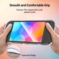 thumbnail image 6 of GeekShare Clear Case for Switch 2 Console and Joycon, Soft TPU Ergonomic Grip Protective Cover Skin, 6 of 8