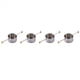 thumbnail image 1 of Herramientas de Medidora, Jigger de Cóctel de Medida de Barra Con Encargarse de para Whisky Herramientas de Bar Accesorios de Bar (4 Pieza), 1 of 5