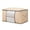 Beige, variant on XMMSWDLA Clothes Storage, Foldable Blanket Storage Bags, Storage Containers for Organizing Bedroom, Closet, Clothing, Comforter, Organization and Storage with Lids and Handle