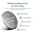 thumbnail image 5 of 2025 Latest Model CR2025 3V Lithium Battery(10-Pack), 5 of 5