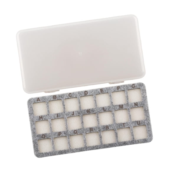 Bead Sorting Pad Stackable Bead Organizer Mat Arts and Crafts Tray with Sponge Surface for Beginners and Hobbyists