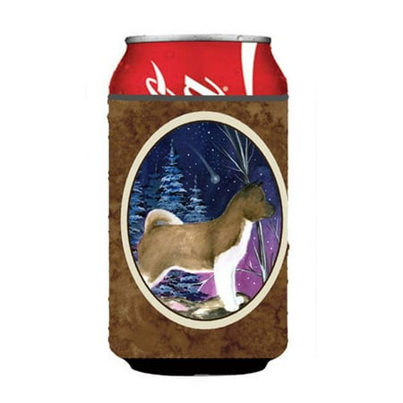 

Starry Night Akita Can Or bottle sleeve Hugger - 12 oz.