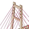 thumbnail image 2 of DIY Wooden Bridge Educational Kids Puzzle Toy Wood Assembly Bridge for Kindergarten Science Experiment, 2 of 4