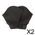 thumbnail image 1 of Guantes de natación FITNESS ACUÁTICO DYNWAVEMX palmeados para Piscina entrenamiento Negro L, 1 of 8