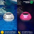 thumbnail image 2 of Luces para piscina, luces flotantes para piscina, luces flotantes para piscina IP65, lámpara de energía solar para estanque con luz esférica impermeable que cambia de color para piscina, spa, acuario, 2 of 5