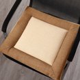 thumbnail image 6 of Zmeidao Square Chair Cushions for Dining Chairs, Linen Dining Kitchen Chair Pads, Indoor Dining Room Chair Cushions, 15.74x15.74inch, 6 of 6