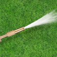 thumbnail image 1 of Boquilla de manguera de alta presión para automóvil o jardín - Accesorios de latón macizo Boquilla de manguera de jardín Pulverizador de agua ajustable de rociado a chorro (2 piezas, dorado) ZefeiWu 8390615453165, 1 of 1